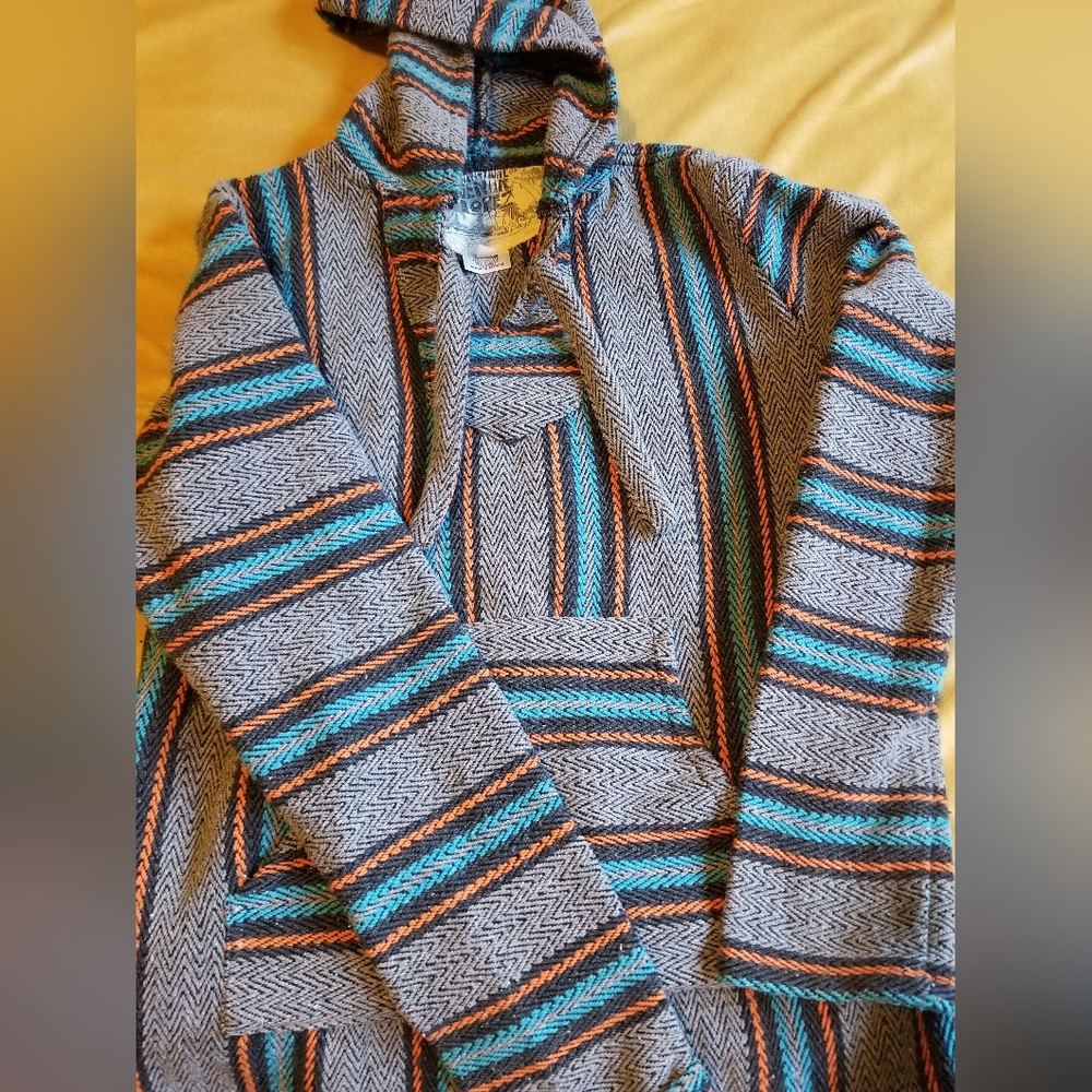 Baja Blue and Orange Jacket
